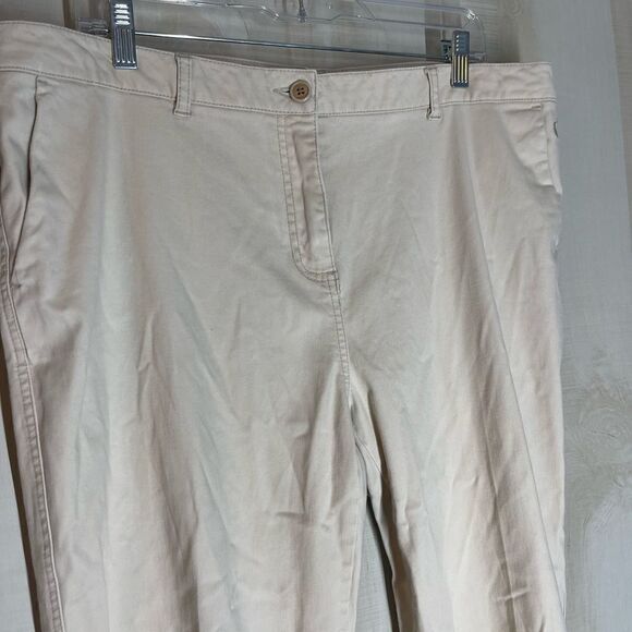 Joules light khaki‎ pants flat front, size 14 - Picture 1 of 11